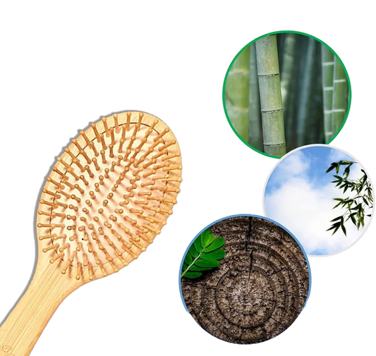 Natural Wooden Hair Brush